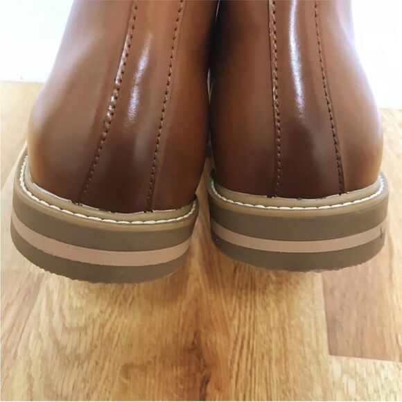 KENNETH COLE REACTION Parker Brown Leather Chukka Boot Lace Up Size 9 New - Picture 6 of 11